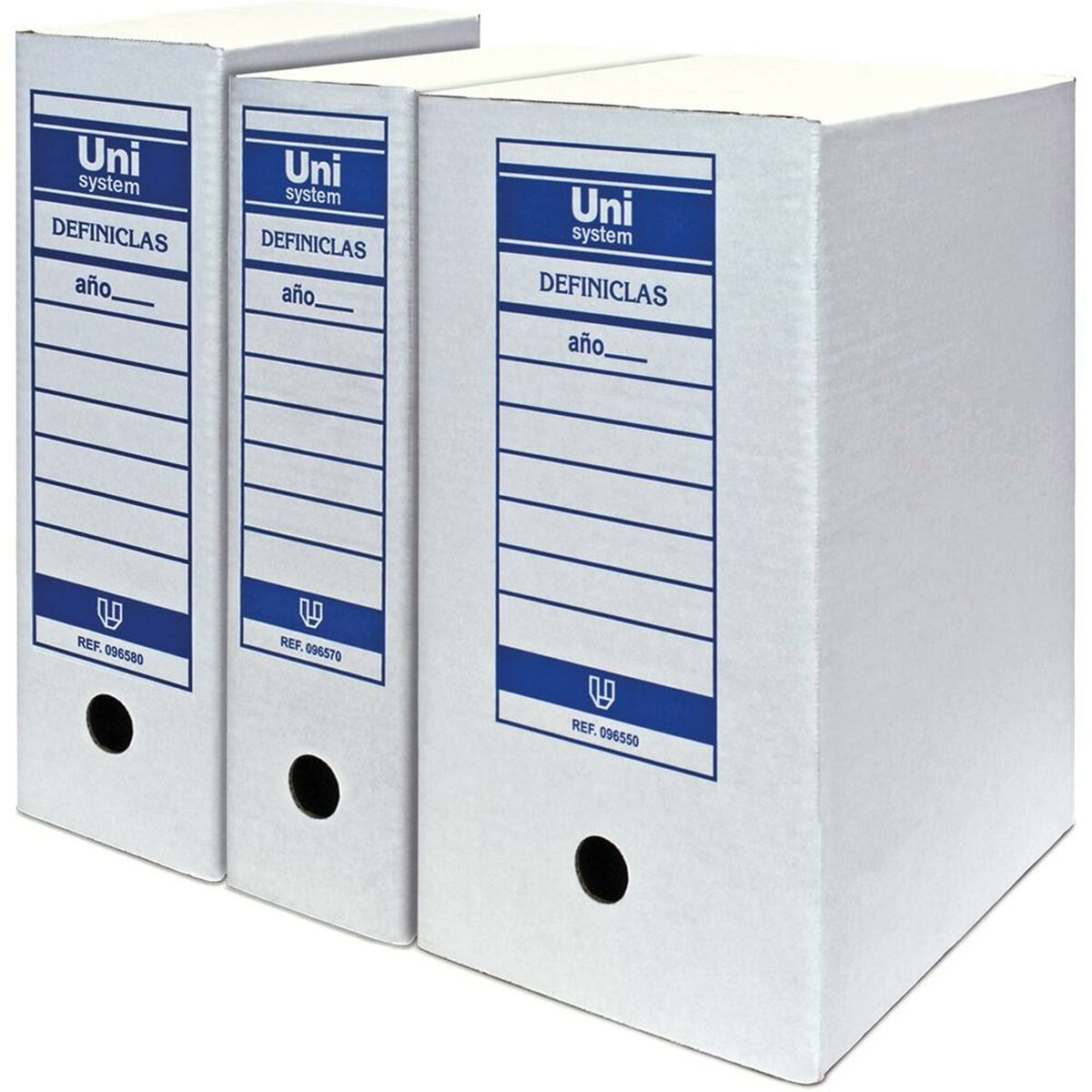 Archiefdoos Unipapel Unisystem Definiclas Wit Vel